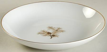 Golden Pine Coupe Soup Bowl