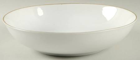 Golden Pine 9" Round Vegetable Bowl