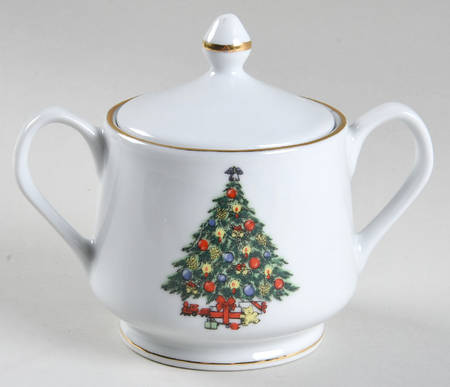 Holiday Magic Sugar Bowl & Lid