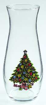 Holiday Magic Glassware Vase