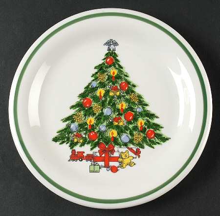 Holiday Magic Salad Plate