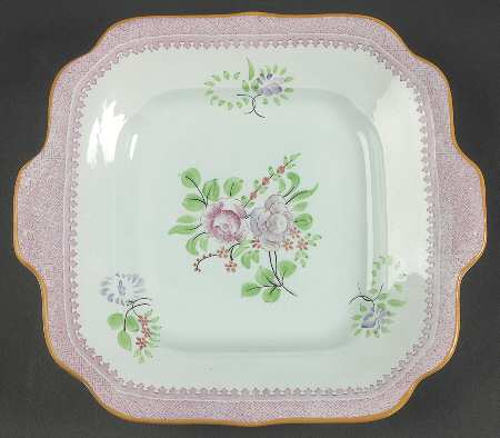 1788 Square Handled Cake Plate