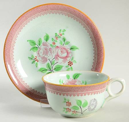 1788 Flat Cup & Saucer Set