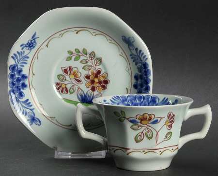 2413 Flat Bouillon Cup & Saucer