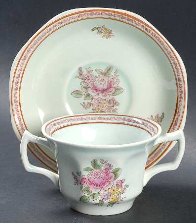2418 Flat Bouillon Cup & Saucer