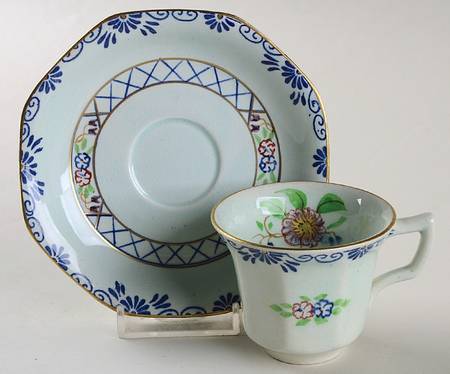 2546 Flat Demitasse Cup & Saucer Set