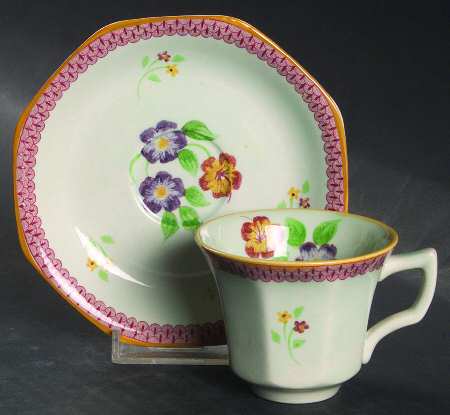 2799 Flat Demitasse Cup & Saucer Set