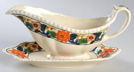 ADA20 Gravy Boat with Attached Underplate