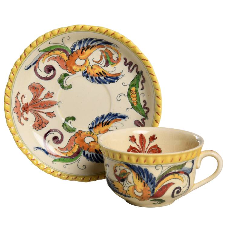 ADA22 Flat Cup & Saucer Set by Adams China