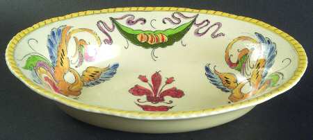 ADA22 9" Oval Vegetable Bowl