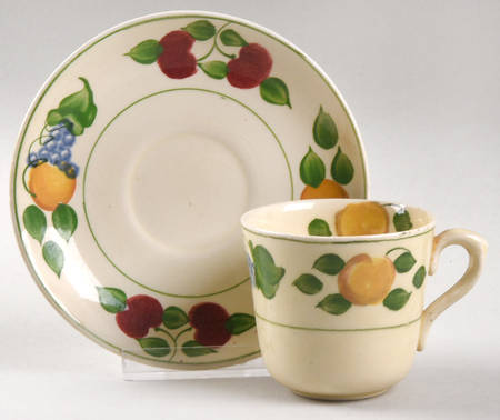 1346B Flat Demitasse Cup & Saucer Set