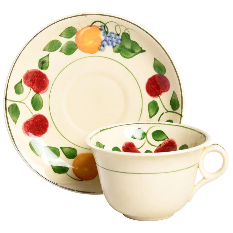 1346B Flat Demitasse Cup & Saucer Set