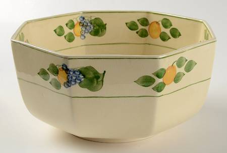 1346B 8" Octagonal Vegetable Bowl