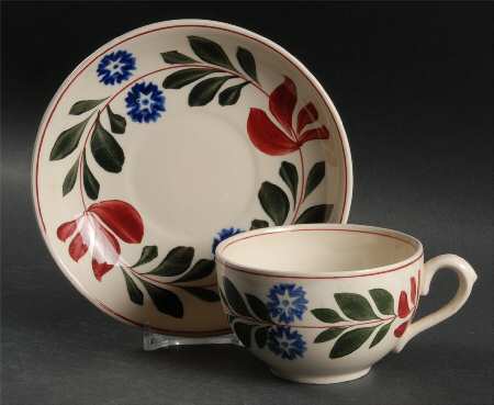 Alcazar Flat Cup & Saucer Set
