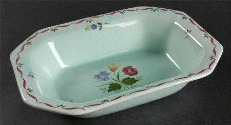 Allegro 9" Oval Vegetable Bowl
