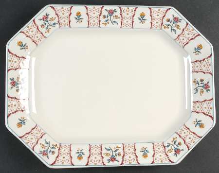Anita 13" Oval Serving Platter