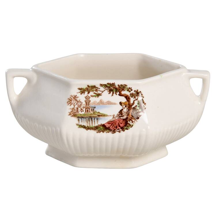 Antoinette Multicolor Sauce Boat No LId