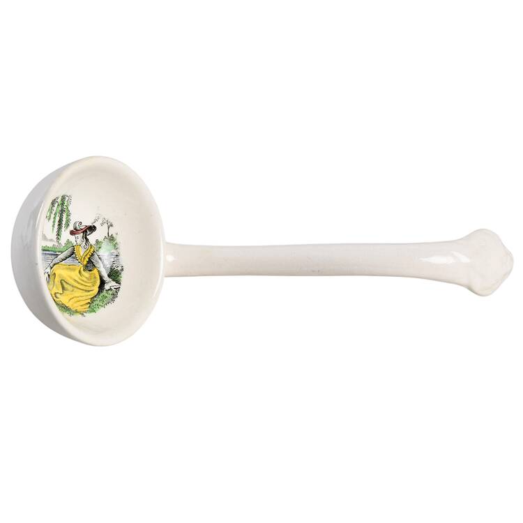 Antoinette Multicolor Solid Piece Sauce Ladle by Adams China