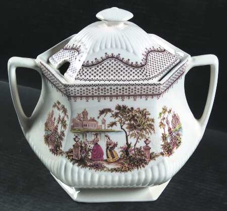 Antoinette Multicolor Tureen &  Lid
