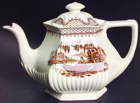 Antoinette Multicolor Teapot & Lid