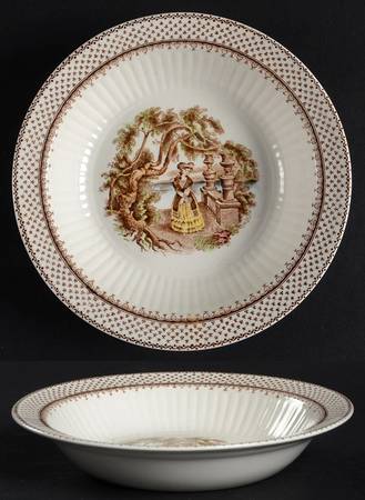 Antoinette Multicolor Fruit/Dessert (Sauce) Bowl