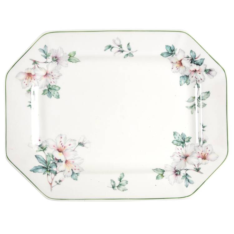Azalea 12" Oval Serving Platter