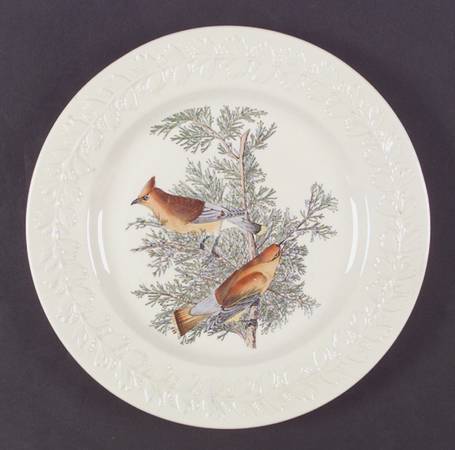Birds of America Dinner Plate by Adams China