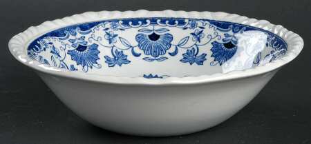 Blue Butterfly Coupe Cereal Bowl