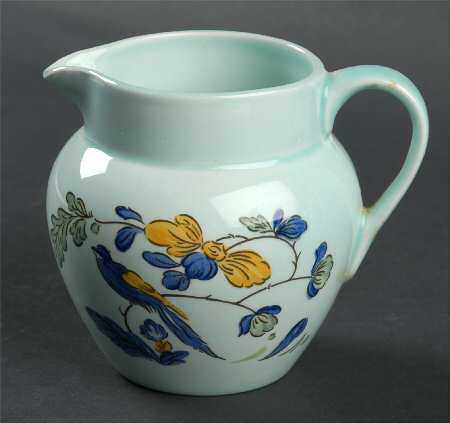 Blue Parrot (Celadon) Creamer