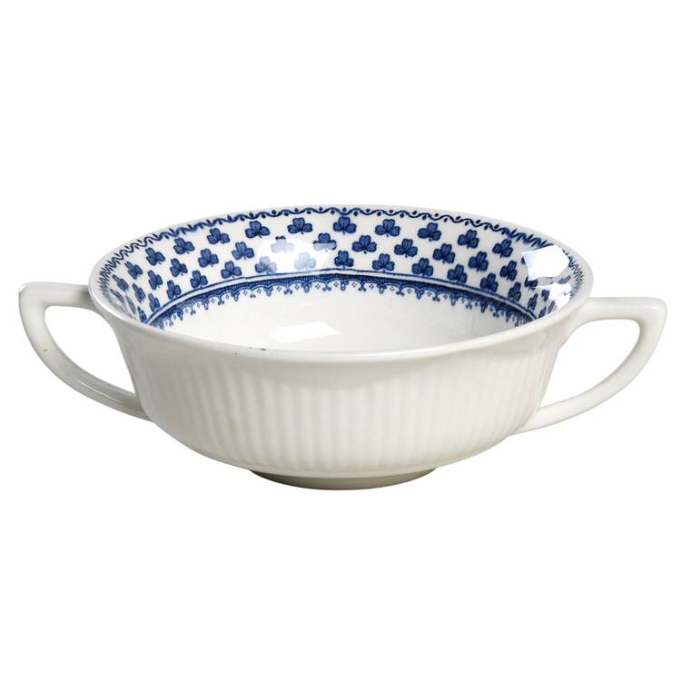 Brentwood (Adams Back Stamp) Flat Cream Soup Bowl