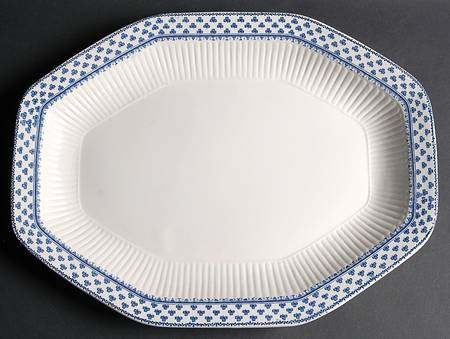 Brentwood (Adams Back Stamp) 15" Oval Serving Platter