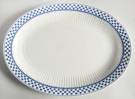 Brentwood (Adams Back Stamp) 13" Oval Serving Platter by Adams China