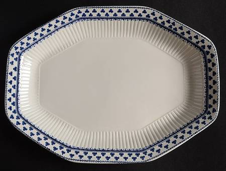 Brentwood (Adams Back Stamp) 11" Oval Serving Platter