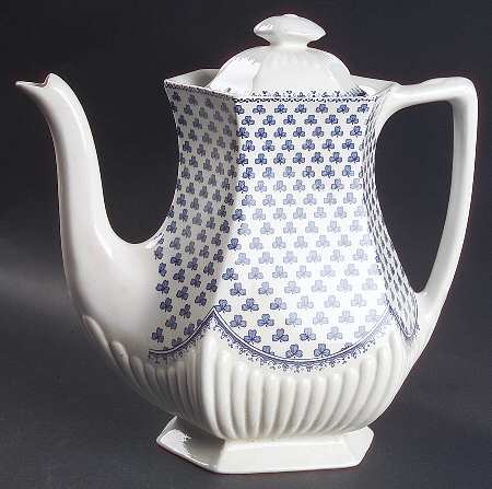 Brentwood (Adams Back Stamp) Coffee Pot & Lid