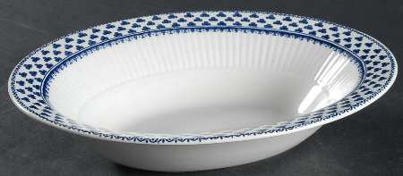 Brentwood (Adams Back Stamp) 9" Oval Vegetable Bowl