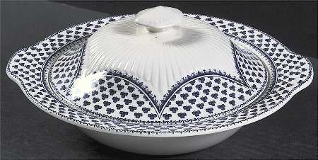Brentwood (Adams Back Stamp) Round Covered Vegetable