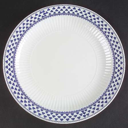 Brentwood (Adams Back Stamp) 12" Chop Plate (Round Platter)