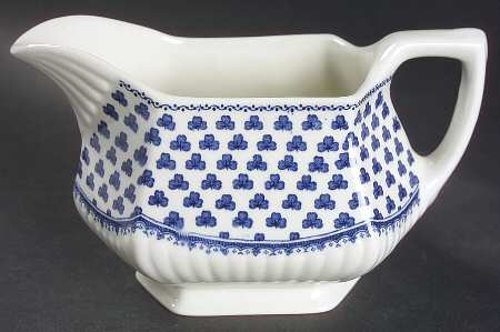 Brentwood (Adams Back Stamp) Gravy Boat