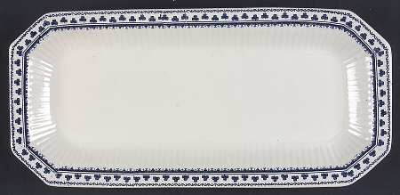 Brentwood (Adams Back Stamp) 12" Sandwich Tray