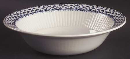 Brentwood (Adams Back Stamp) 9" Round Vegetable Bowl