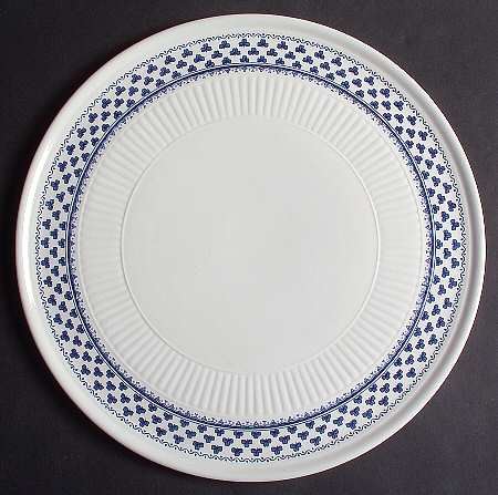 Brentwood (Adams Back Stamp) 12" Round Torte Plate