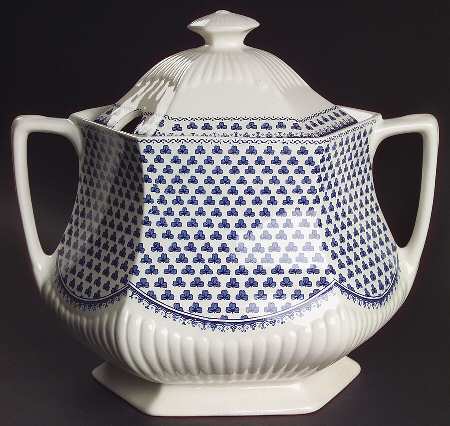 Brentwood (Adams Back Stamp) Tureen &  Lid