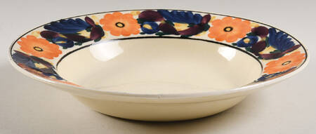 Brocade Rim Soup Bowl
