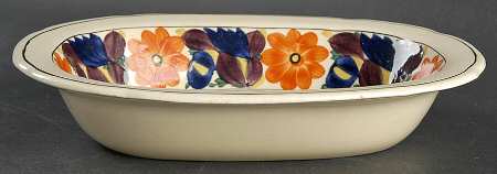 Brocade 9" Oval Vegetable Bowl