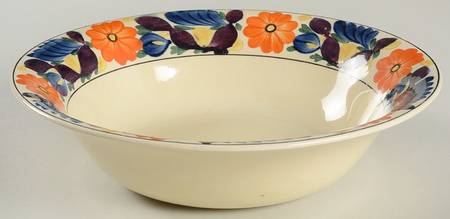 Brocade 9" Round Vegetable Bowl