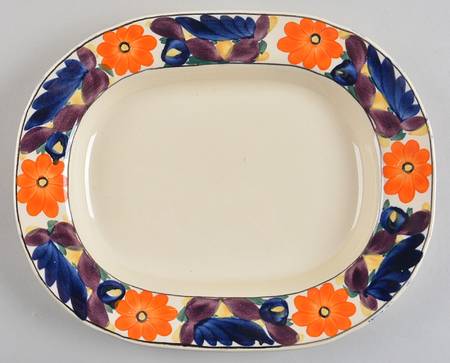Brocade 9" Oval Serving Platter