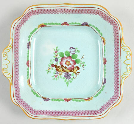 Carolynn Square Handled Cake Plate by Adams China