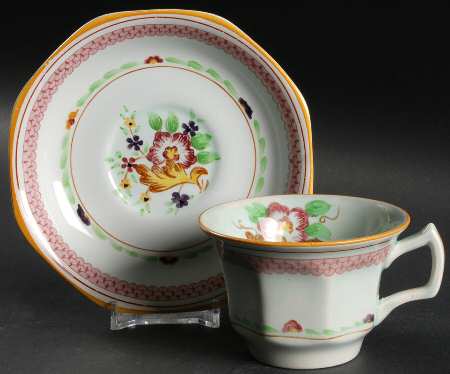 Carolynn Flat Cup & Saucer Set
