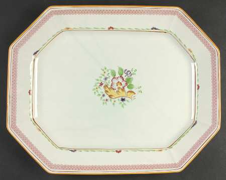 Carolynn 16" Oval Serving Platter by Adams China
