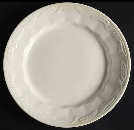 Ceres Cream Salad Plate